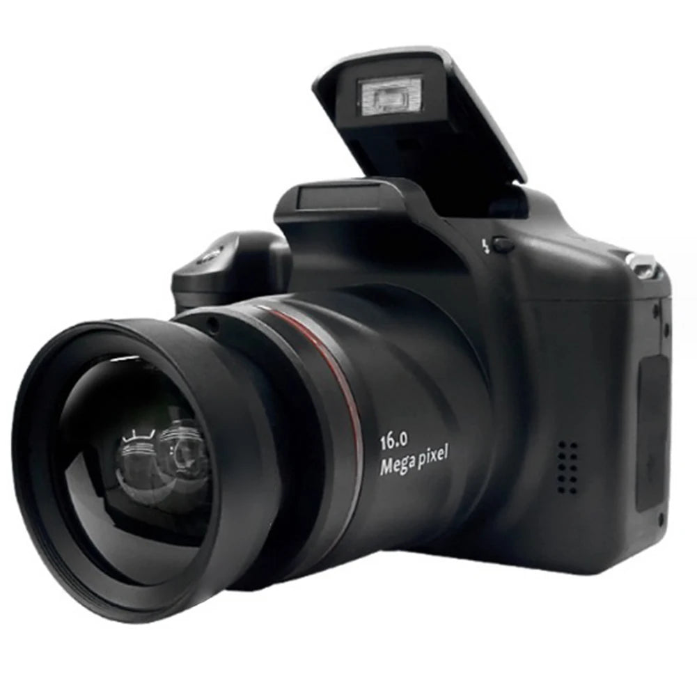 16MP Digital Camera with 2.4 Inch LCD Screen Camcorder 16X Digital Zoom Video Camera for Photography and Video