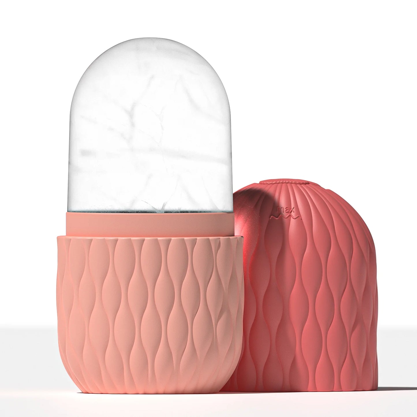 Ice Roller for Face & Eye Beauty Self Skin Care Tools Ice Holder Facial Cube Gua Sha Face Massage Ice Mold for Face Skin Tighten