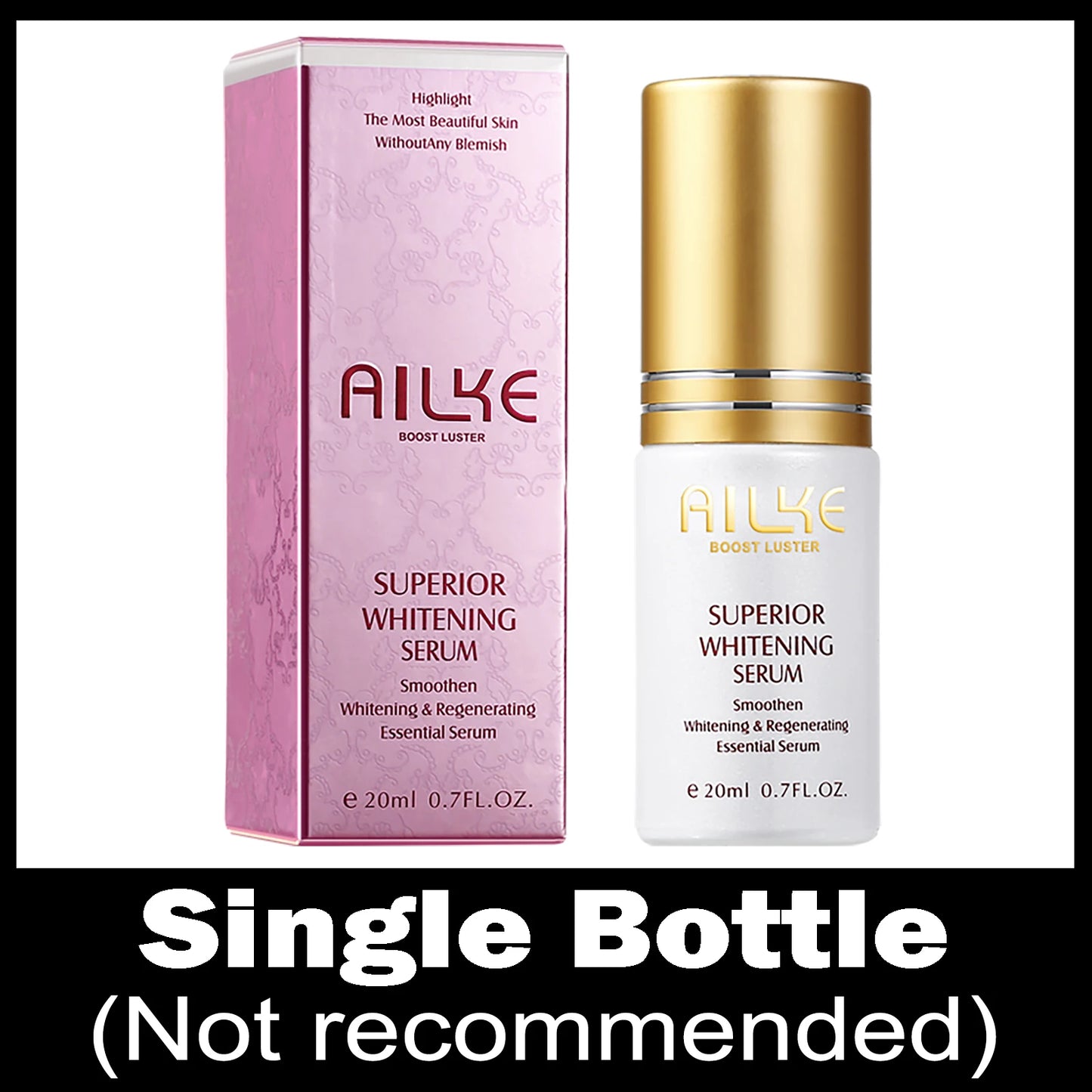 AILKE Super Lightening Face Serum, Clean Skin, Brighten, Hydrating, Moisturizing, Reduce Dark Spots, Pigmentation, Melanin