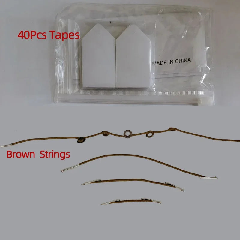 40Pcs/Set Invisible Thin Face Stickers V-Shape Fast Lifting Facial Lift Up Neck Eye Double Chin Wrinkle Makeup Adhesive Tape