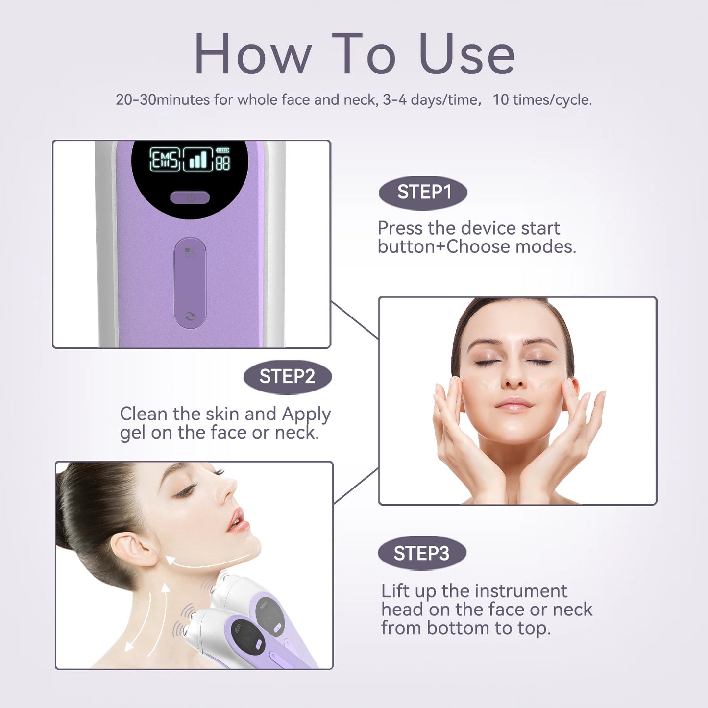 DEESS Multifunctional Beauty Device Fashion Facial Care Radio Frequency Skin Tightening Beauty Device