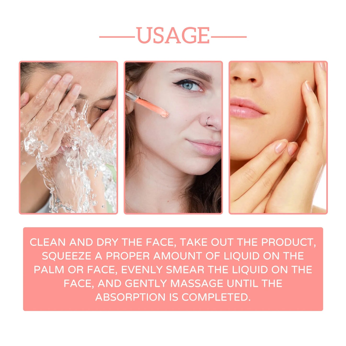 Jaysuing Face Skin Care Serum Nourishing Skin Reduce Dryness Enhance Skin Elasticity Lifting Fade Fine Lines Beauty Face Serum