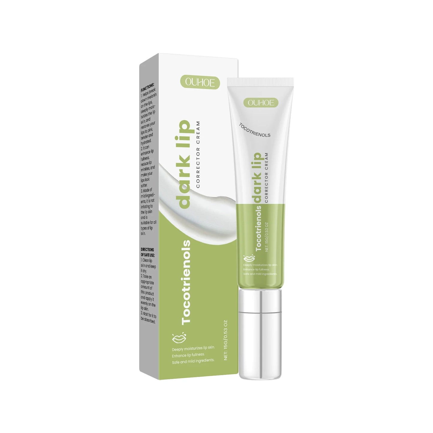 Ouhoe Remove Dark Lip Balm Moisturizing Gloss Exfoliating Lightening Melanin Repair Cracking Lip Plumping Lip Cream Pink Lip Oil