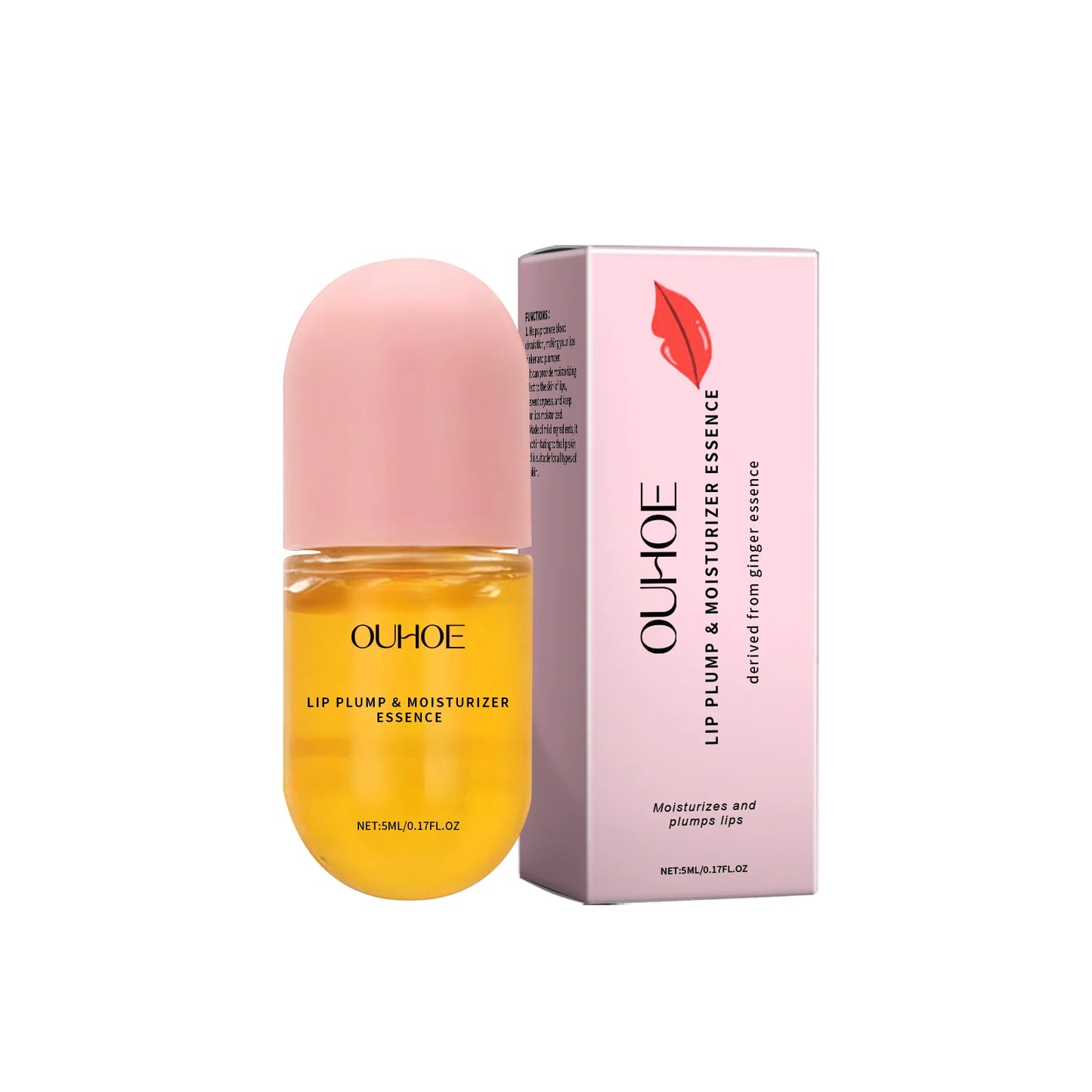 Ouhoe Remove Dark Lip Balm Moisturizing Gloss Exfoliating Lightening Melanin Repair Cracking Lip Plumping Lip Cream Pink Lip Oil