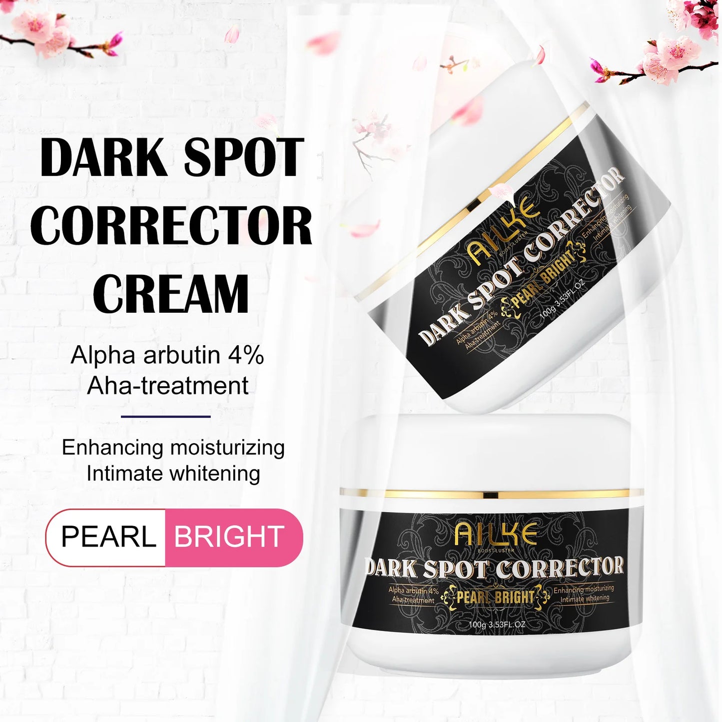 AILKE Collagen Skin Care Kit, Reduce Spots, Whitening, Even Skin Tone, For Dark Skin, Black Skin, African Skin, Caramel Skin