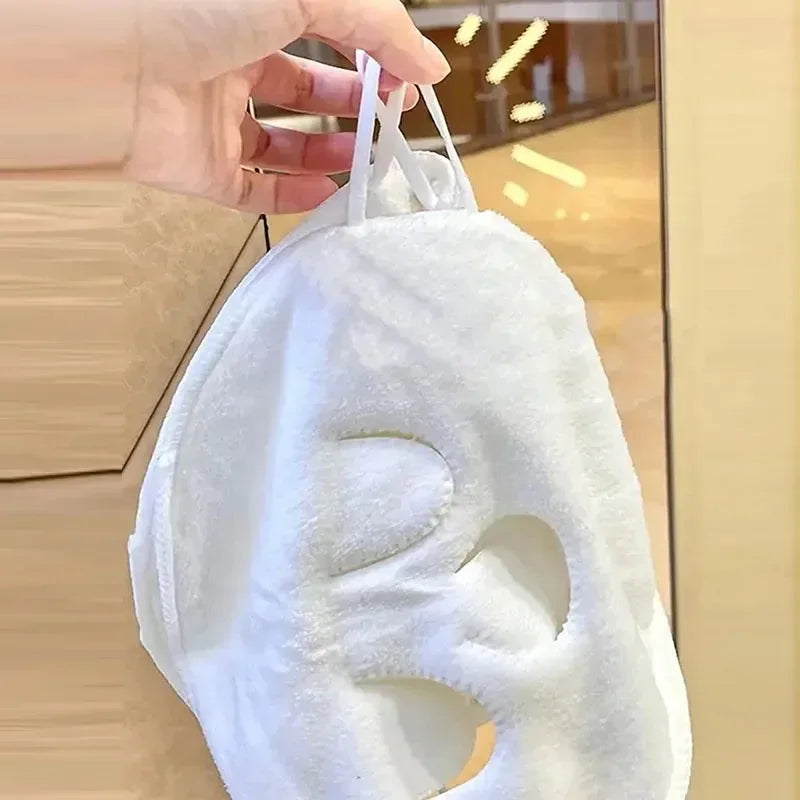 5-in-1 Multifunctional Facial Towel Set - Hot/Cold Therapy, Deep Cleansing, Moisturizing, Steaming, and Exfoliating Skincare Too