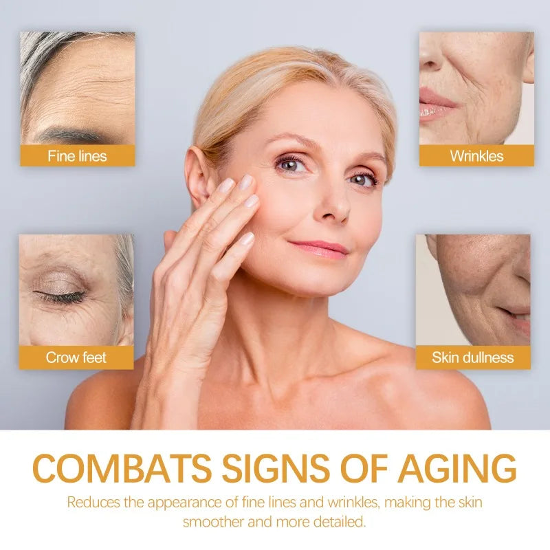 1-4PCS Turmeric Collagen Face Cream Anti Wrinkle Moisturizer Brightening Whitening Firming Skin Care Reduces Fine Lines