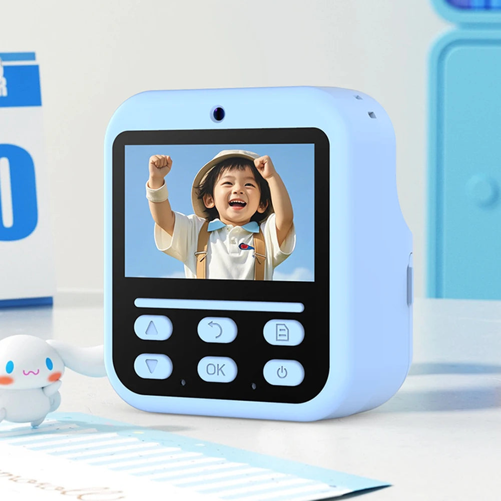 Instant Print Camera HD Digital Camera 2.4 Inch Video Digital Camera Portable Digital Camera for Girls Boys Birthday Gifts