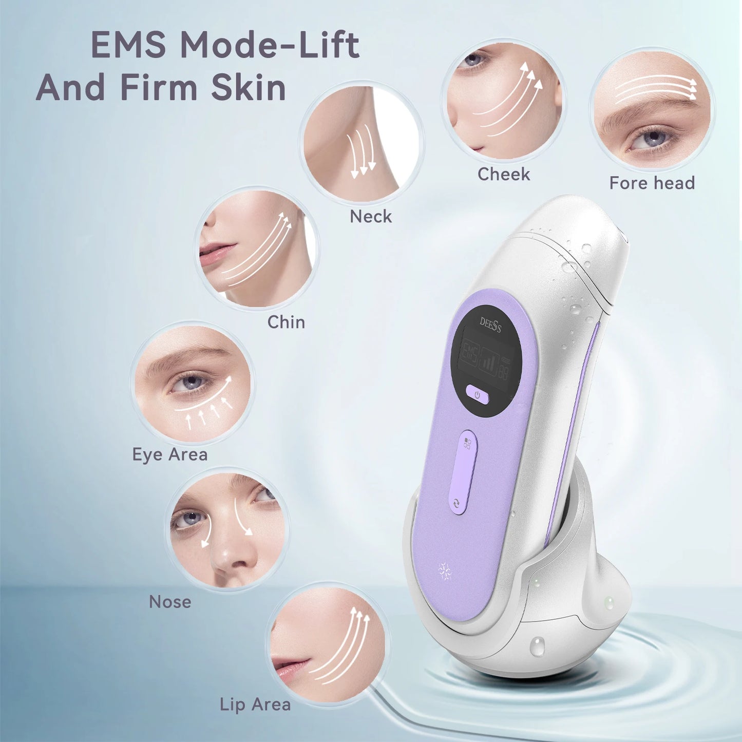 DEESS Multifunctional Beauty Device Fashion Facial Care Radio Frequency Skin Tightening Beauty Device