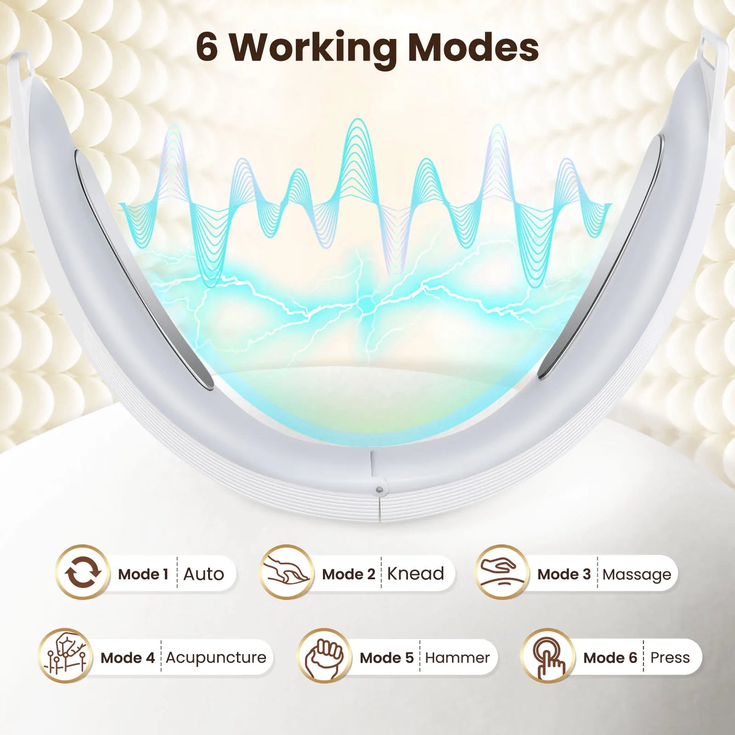 Electric V Face Lifting Beauty Device 6 Modes 8 Levels EMS Micro-current Firming Facial Massager Double Chin Removal Skin 2027