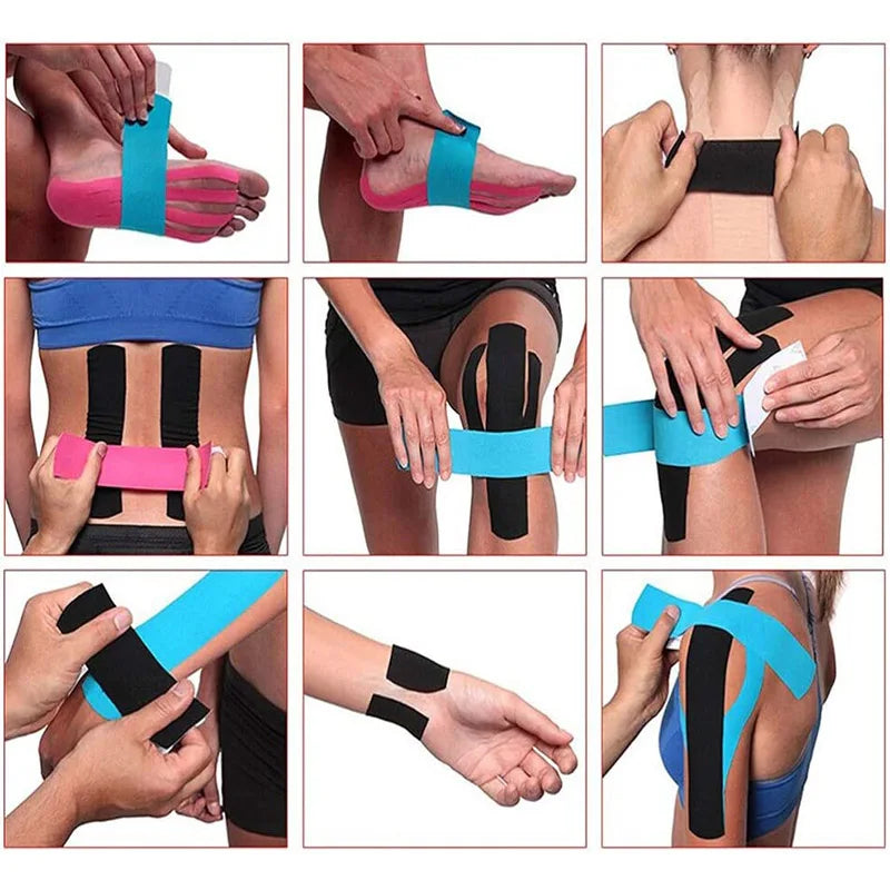 2.5CM*5M Kinesiology Tape Lifting Wrinkle Remover Sticker Tape Facial Skin Care Tool Bandagem Elastica For Face V Line Neck Eyes