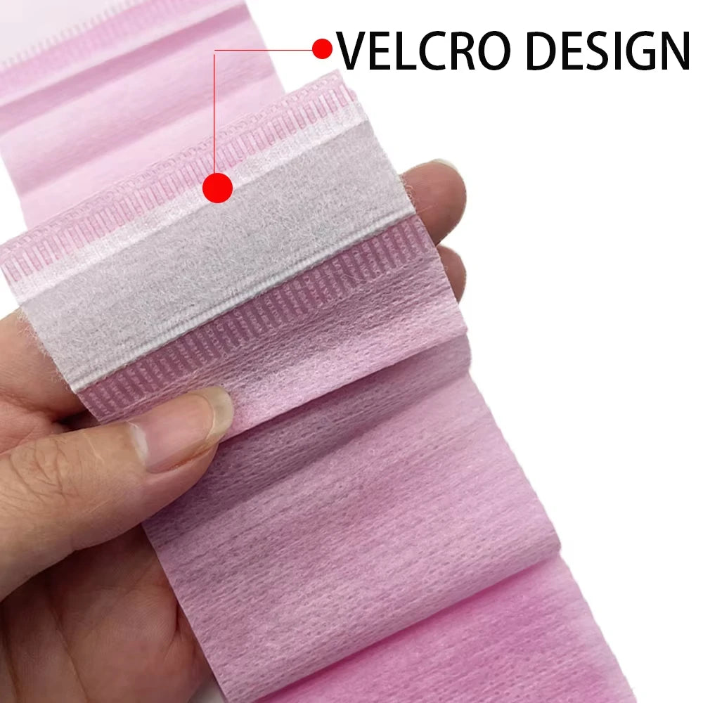 Disposable Spa Facial Headband Stretch Non-Woven Facial Headbands Soft Skin Care Hair Band For Esthetician Women Beauty Supplies