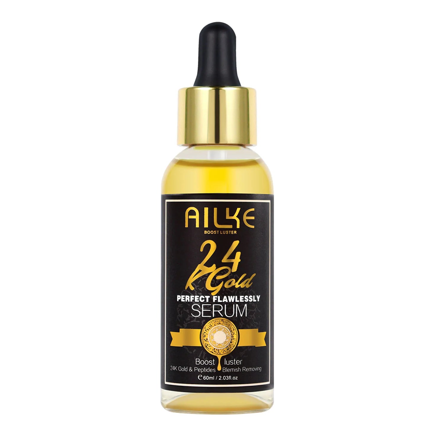 AILKE 24K Gold Collagen Whitening Skin Care Set for All Skin Types, Remove Dark Spot, Wrinkles, Fine lines, Even Skin Tone