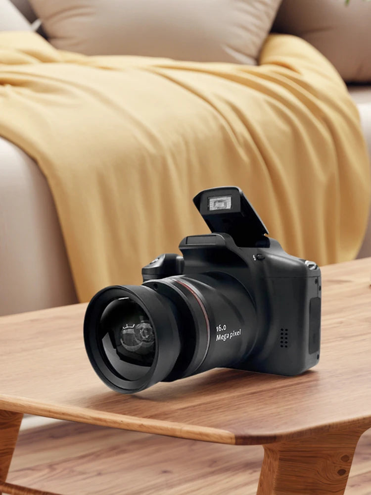 16MP Digital Camera with 2.4 Inch LCD Screen Camcorder 16X Digital Zoom Video Camera for Photography and Video