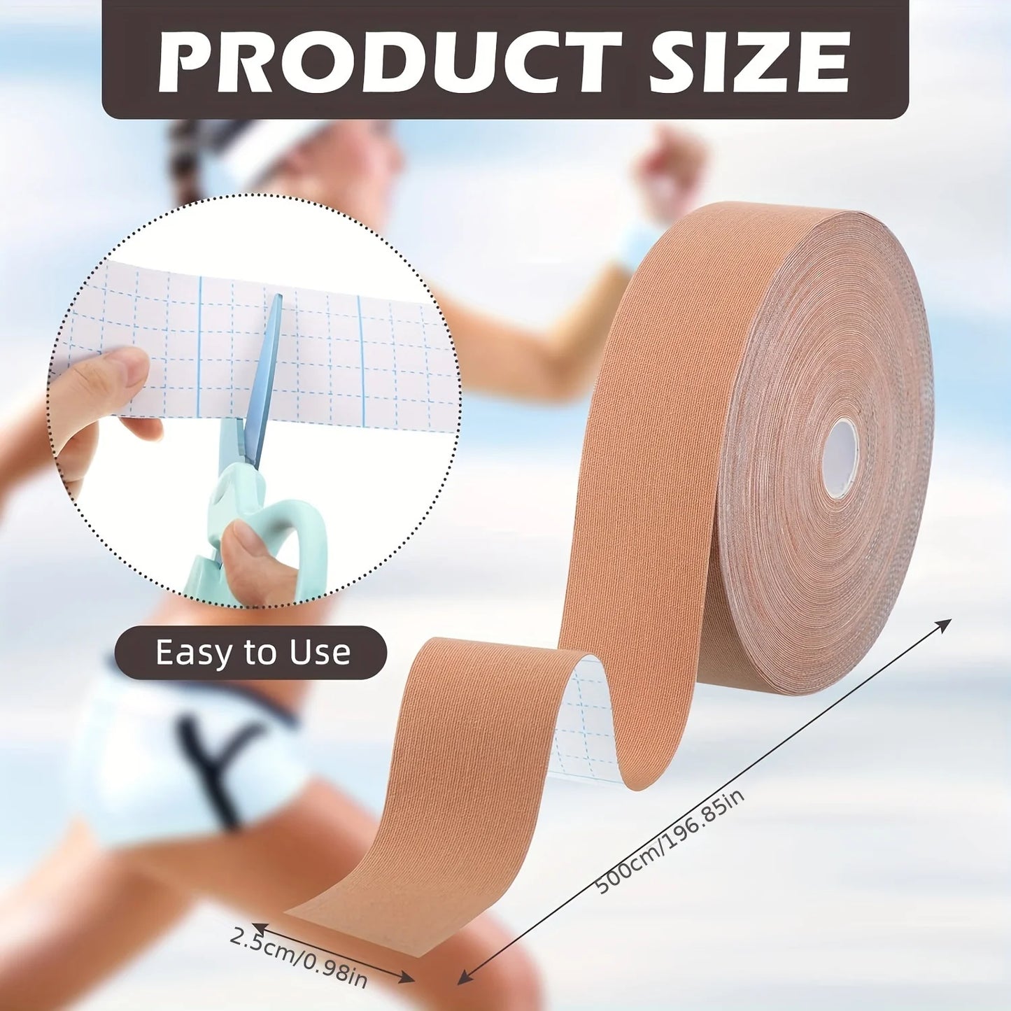 Face and Neck Wrinkle Removal Tape - Smooth Multipurpose High Elasticity Face Sticker for Forehead, Neck, Lips, Chin Care Tool