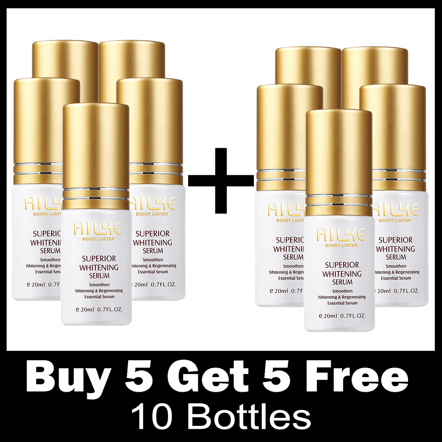 AILKE Super Lightening Face Serum, Clean Skin, Brighten, Hydrating, Moisturizing, Reduce Dark Spots, Pigmentation, Melanin