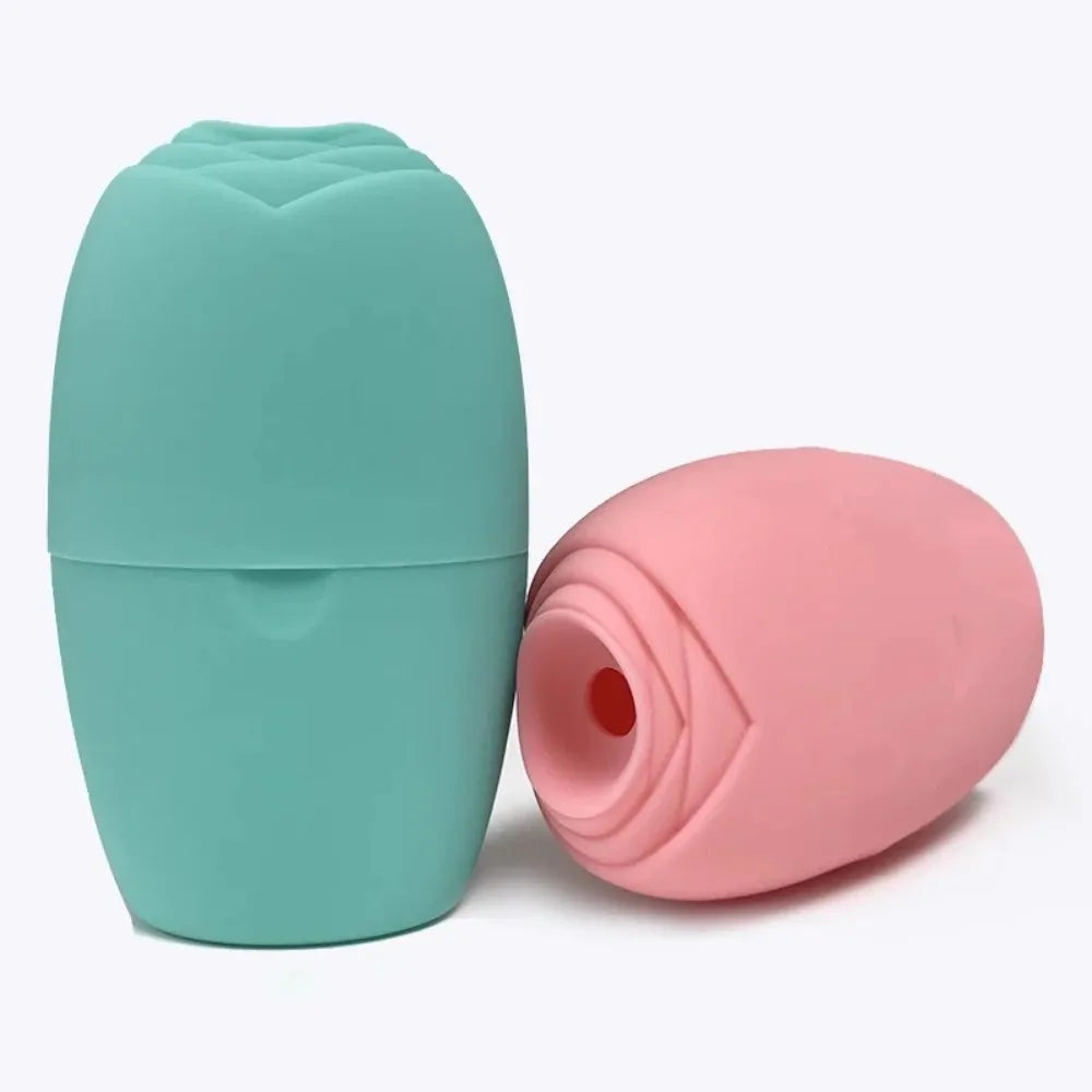 1pc Ice Face Roller Ice Cube Beauty Massage Silicone Ice Mold For Eye Puffiness Ice Facial Roller Shrink Pores