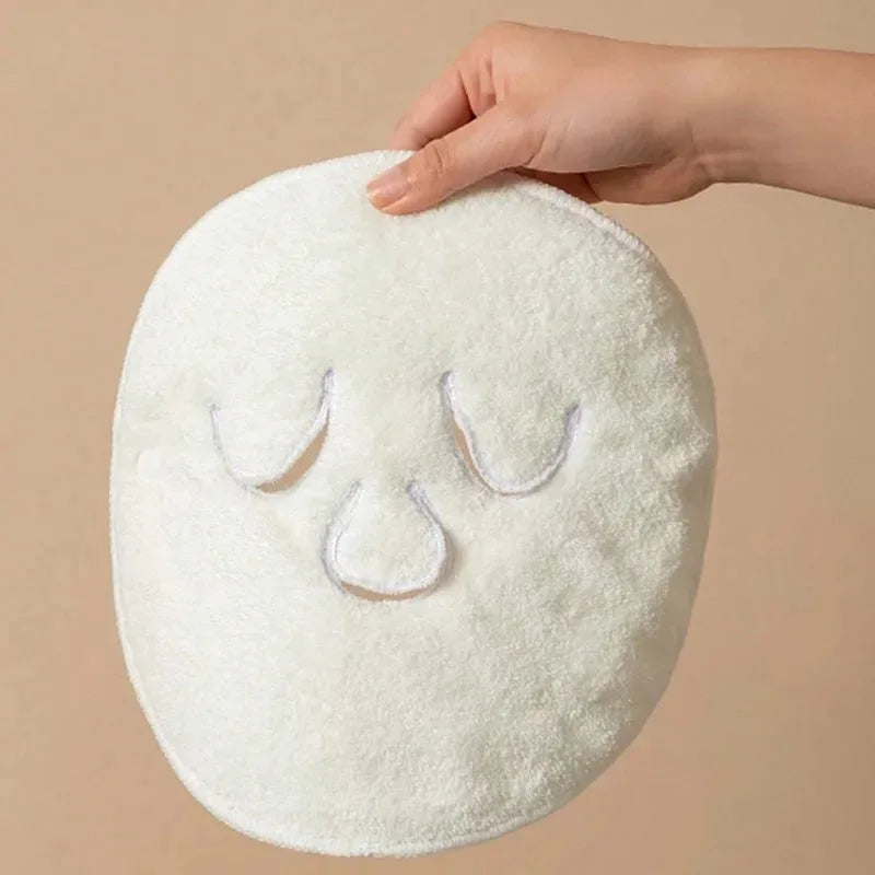 5-in-1 Multifunctional Facial Towel Set - Hot/Cold Therapy, Deep Cleansing, Moisturizing, Steaming, and Exfoliating Skincare Too
