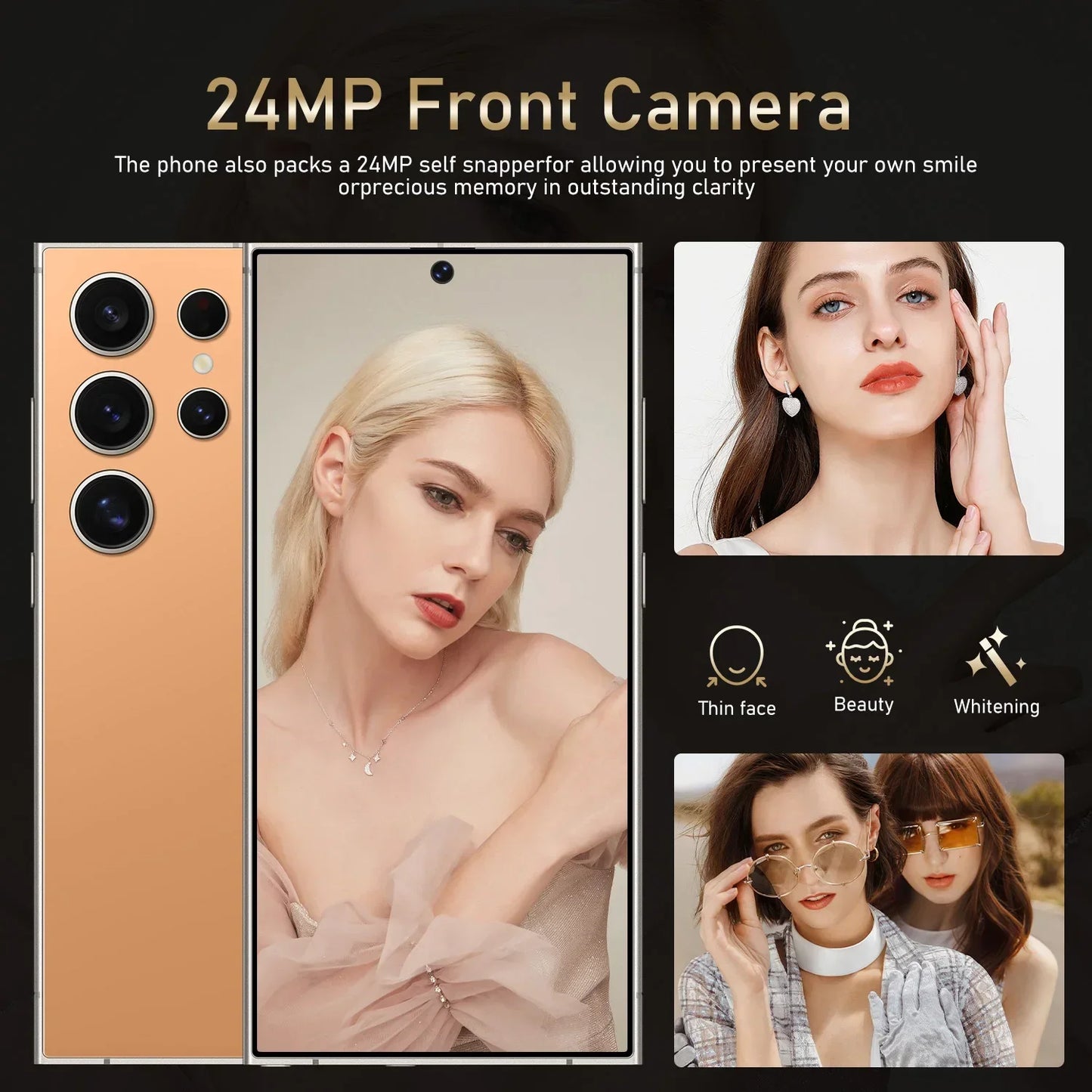 S25 Pro,Smartphone  Android,6.8 inch,8+256GB ROM,Dual SIM,Mobile phone,Google Play Store,24+48MP,6000mAh,celulares