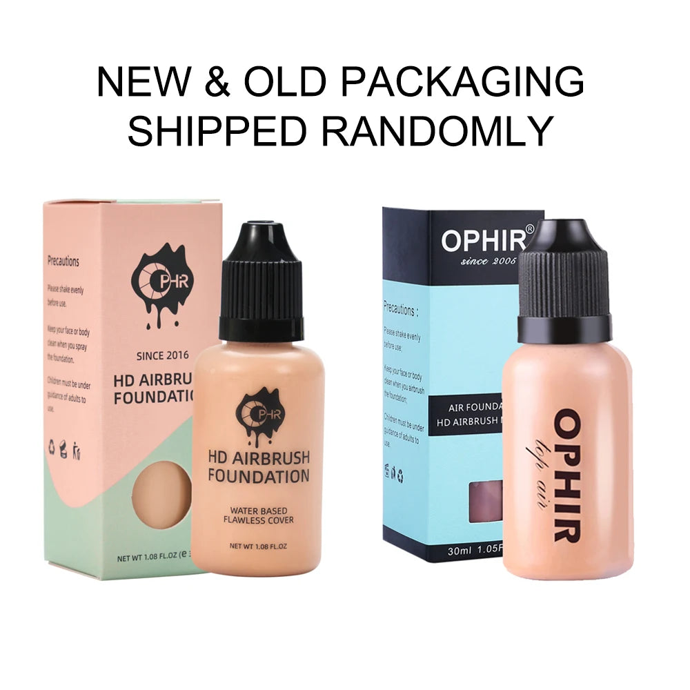 OPHIR Airbrush Makeup Foundation Inks 3 Colors Air Foundation for Face Paint Make-up Salon Cosmetic Makeup Pigment_TA104(2-4-5)