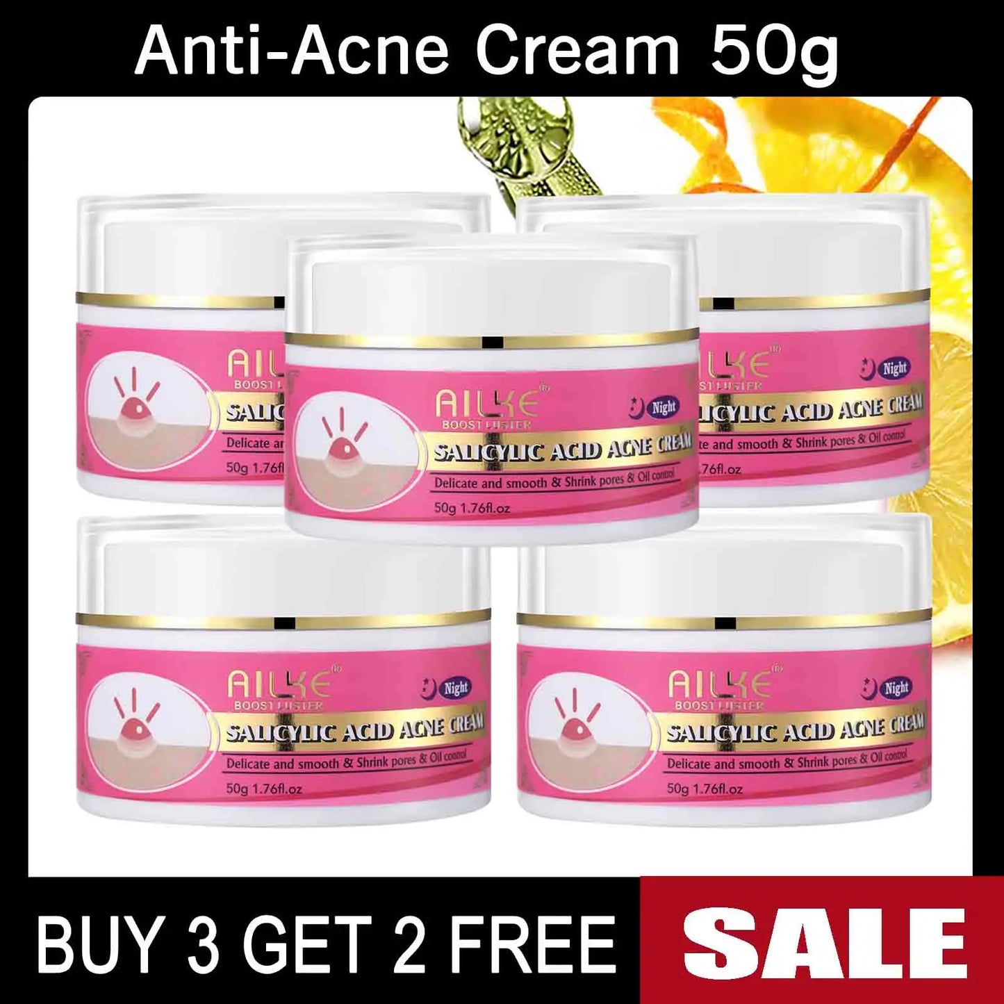AILKE Natural Skin Cleansing Set, Cleanses Darkness, Stains, Moisturizes, Lightening, Smooth, Improve Rough and Dry Skin